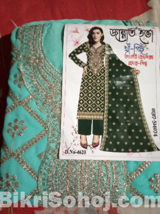 জর্জেট রোলেক্স,জরি সুতার এমব্রয়ডারি ওয়ার্ড